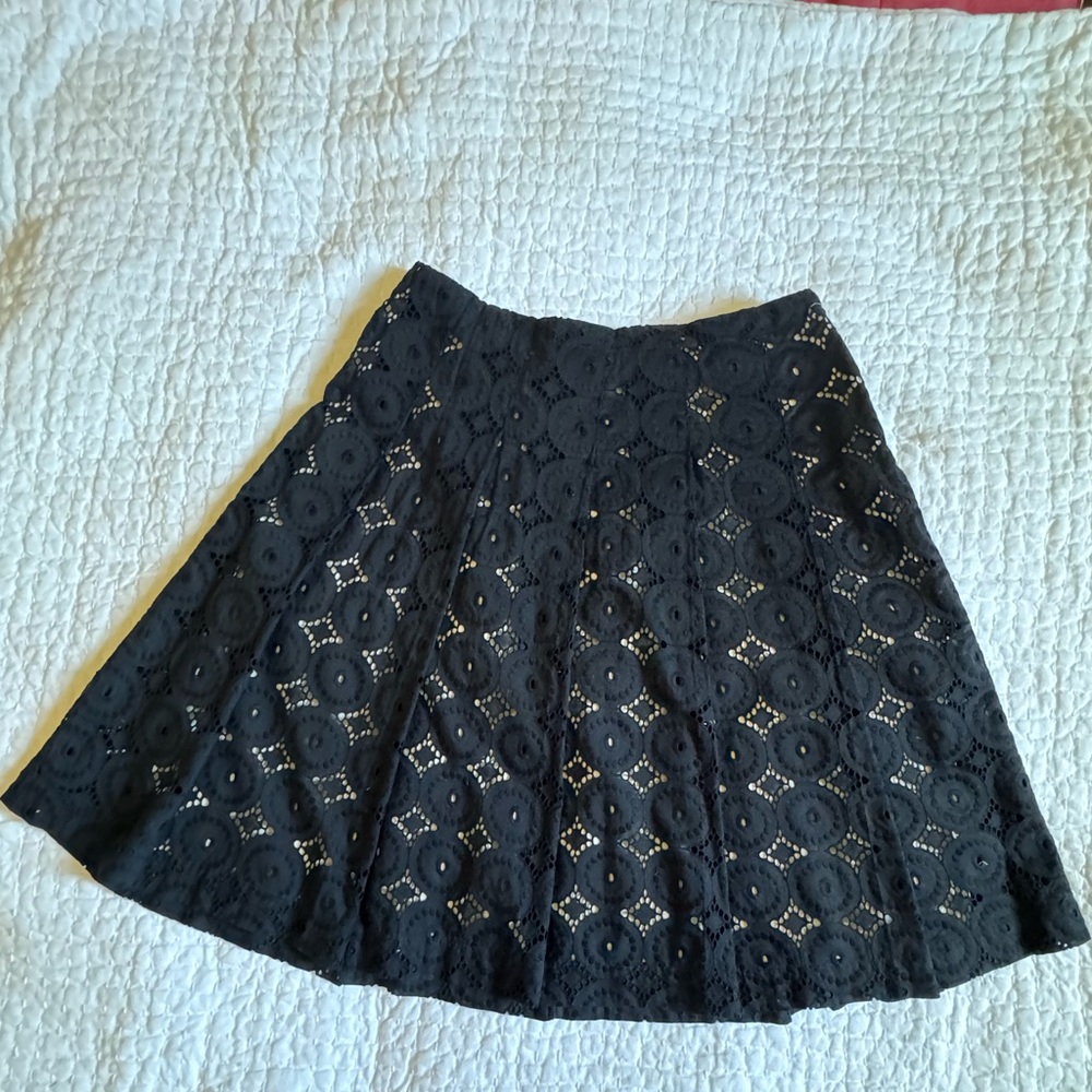 Banana Republic Cotton Eyelet Skirt - Size 4